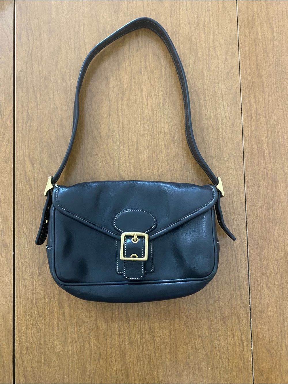Coach Vintage Soho 9127 Black Leather Shoulder Bag Y2K